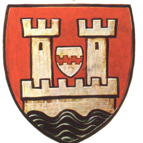 Vorlage des Wappens der Stadt Niederkassel.