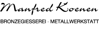 Logo der Bronzemanufaktur Manfred Koenen